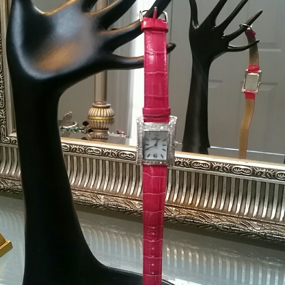 Ann Klein Ladies leather watch